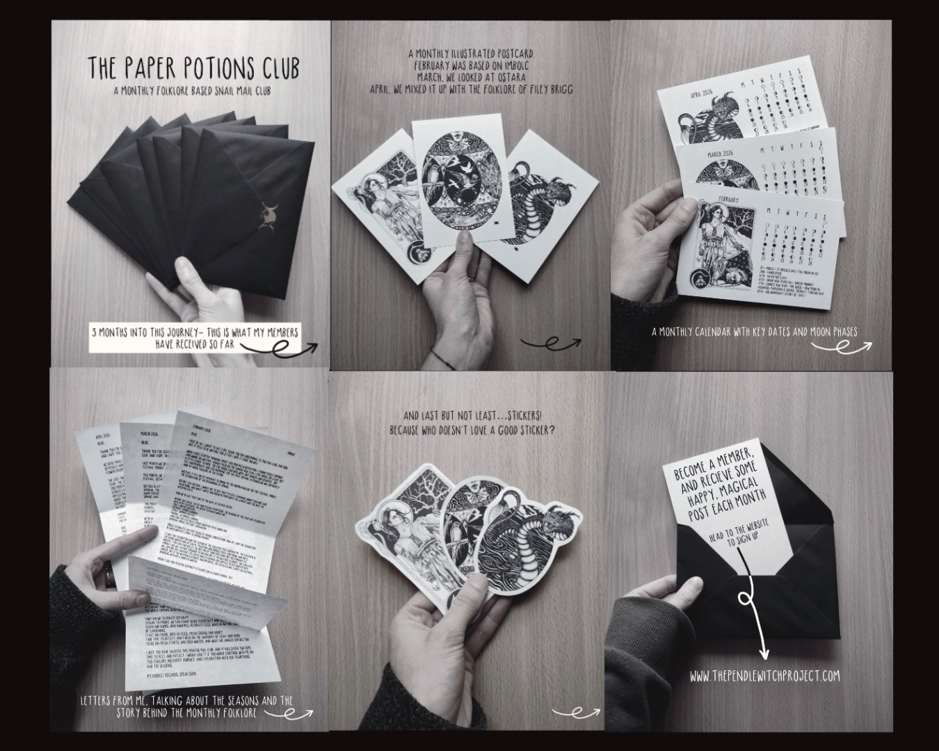 The Paper Potions Club UK Shipping