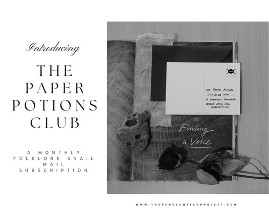 Introducing ‘The Paper Potions Club’