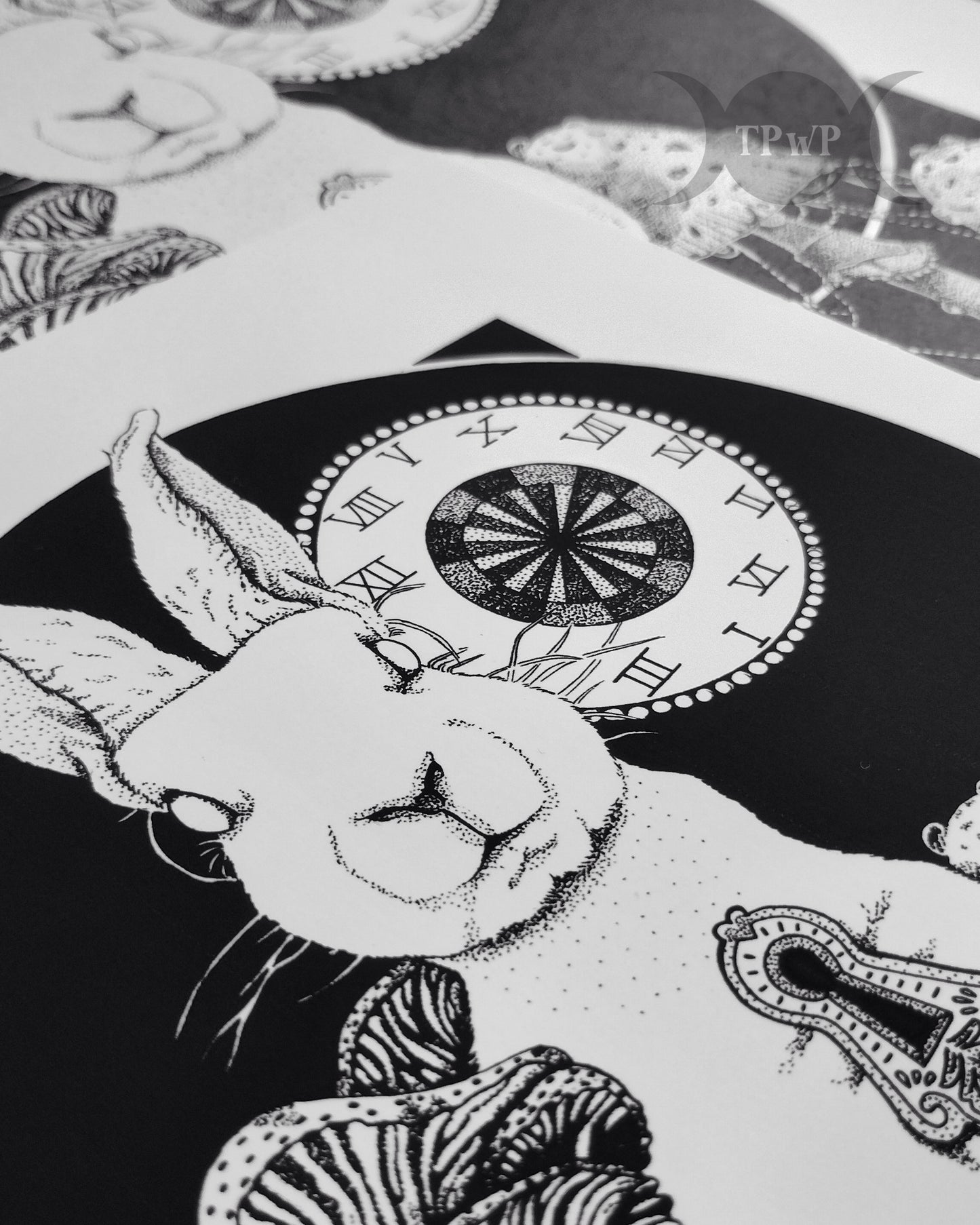 ‘Down The Rabbit Hole’ A4 Art Print