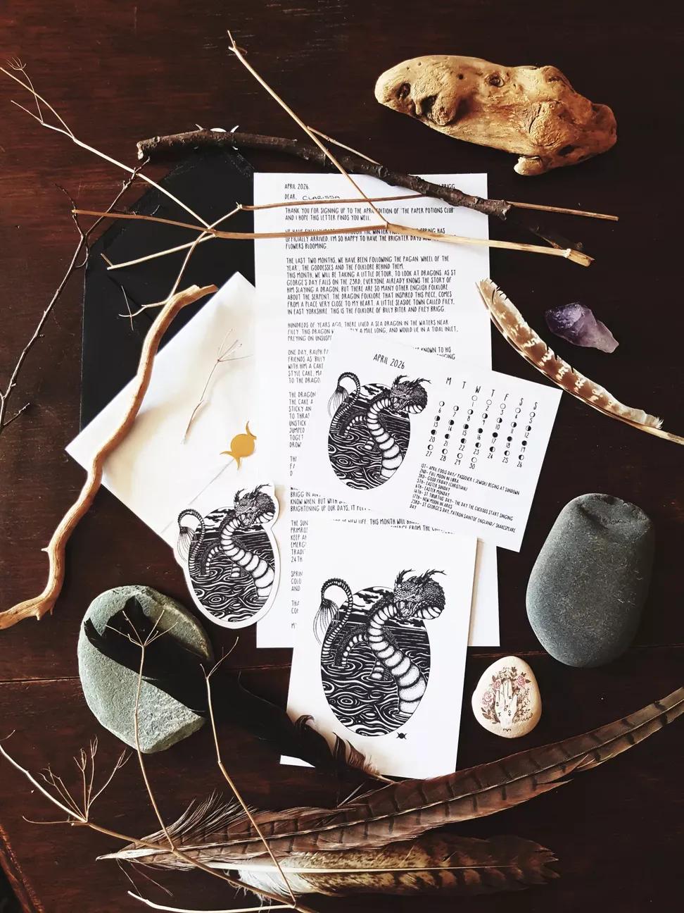 The Paper Potions Club UK Shipping