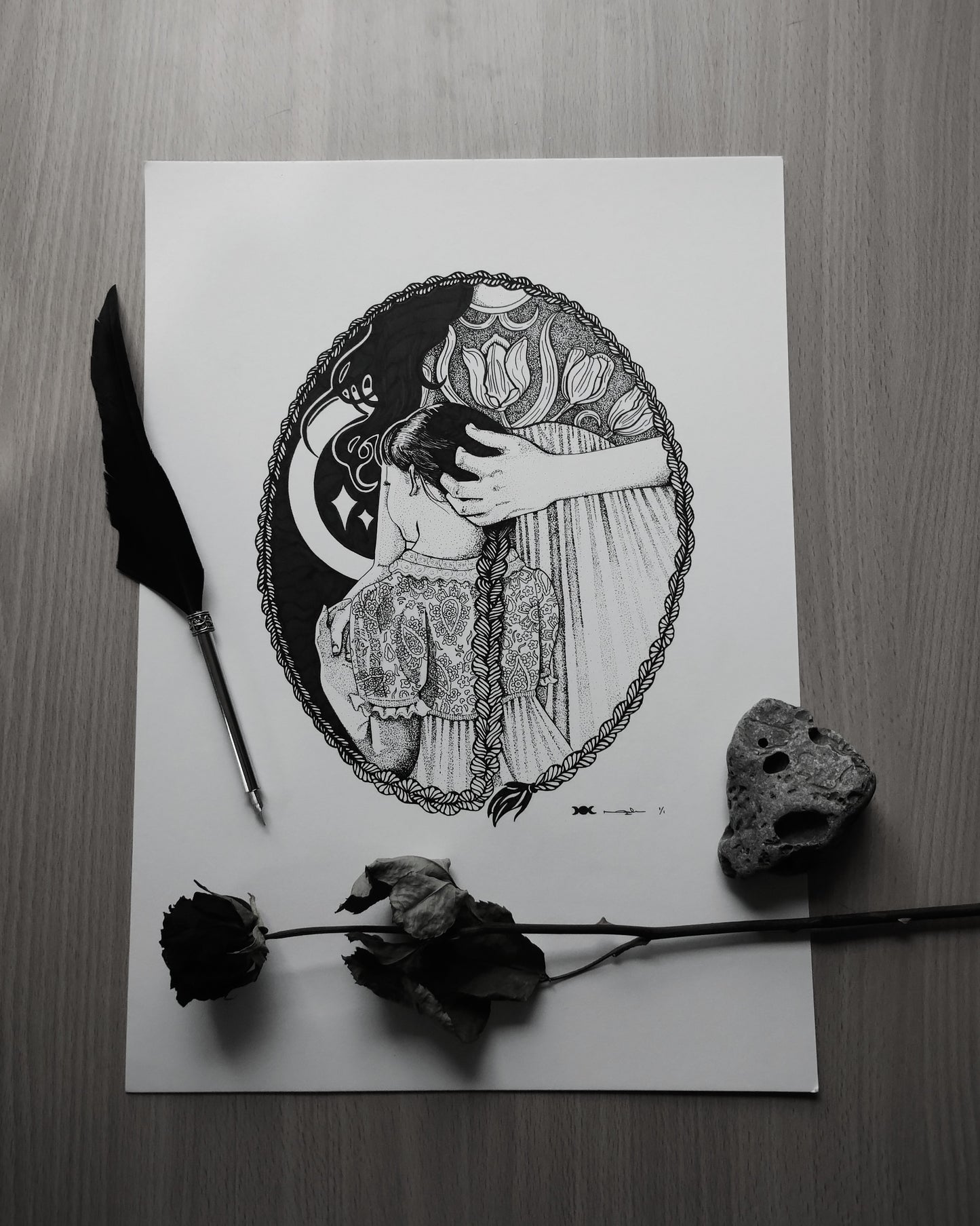 A Mother's Love Art Print