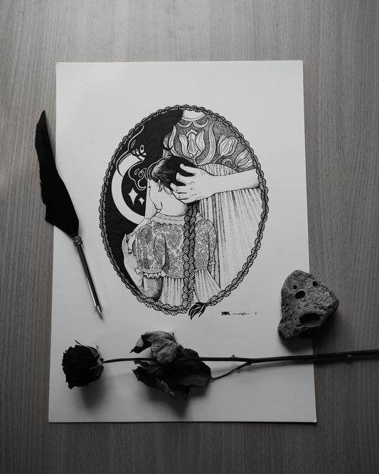 A Mother's Love Art Print